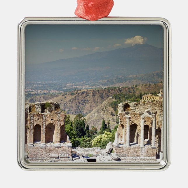 Greek Amphitheatre Metal Ornament (Front)