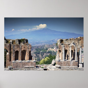 Greek Amphitheatre Poster