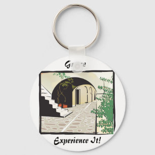 Greek Archway Keychain