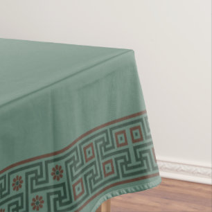 GREEK ART PATTERN TABLECLOTH