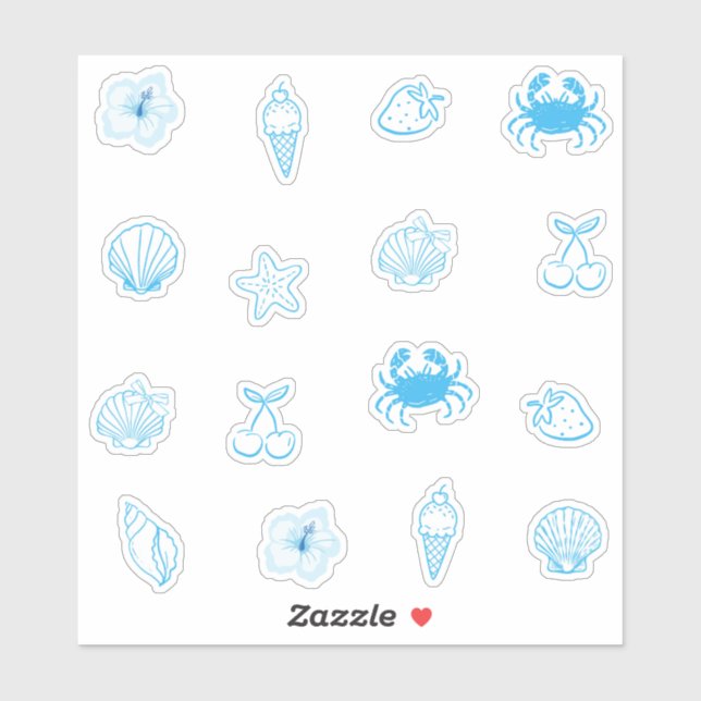  Greek Beach Minimalist (Sheet)
