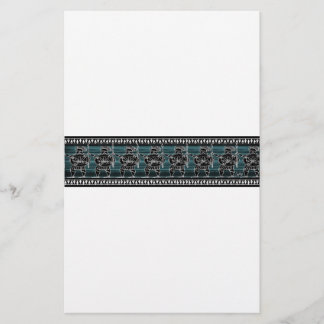 Greek Black Figure Guard Stationery