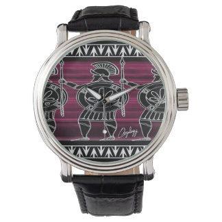 Greek Black Figure Guard Watch