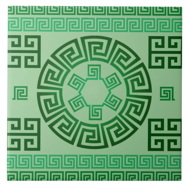 Greek Ceramic Tile (Front)