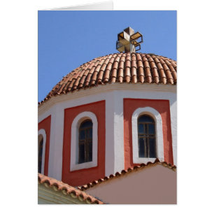 Greek Church Dome Card