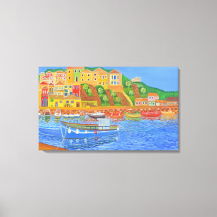 Greek Coast 2 Canvas Print