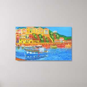 Greek Coast 2 Canvas Print