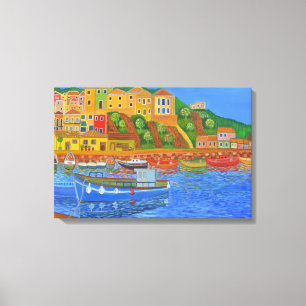 Greek Coast 2 Canvas Print