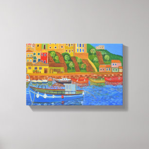 Greek Coast 2 Canvas Print