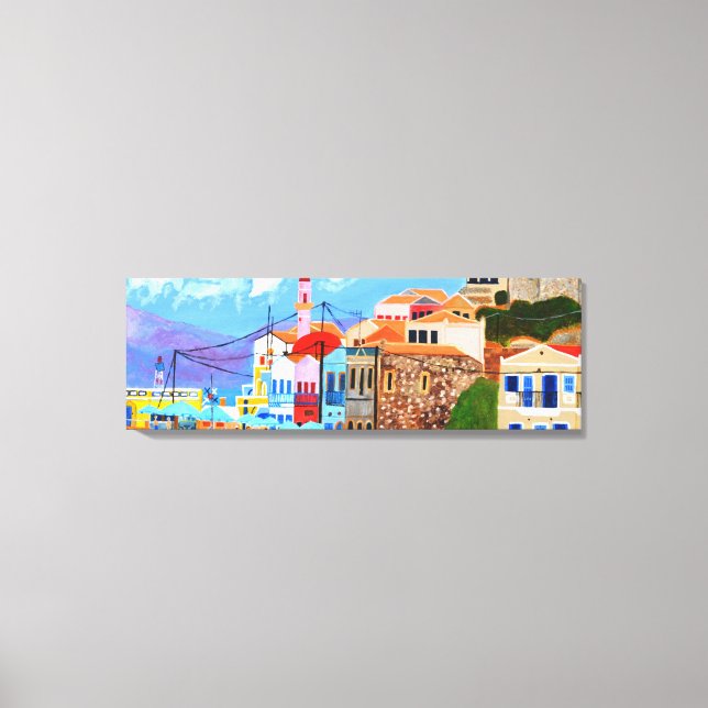 Greek Coast canvas (Front)