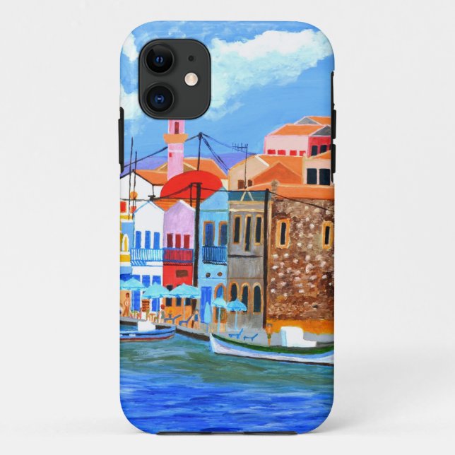 Greek coast Case-Mate iPhone case (Back)