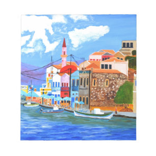 Greek coast notepad