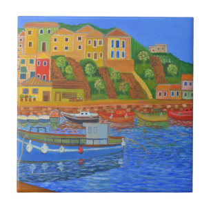 Greek Coast Tile