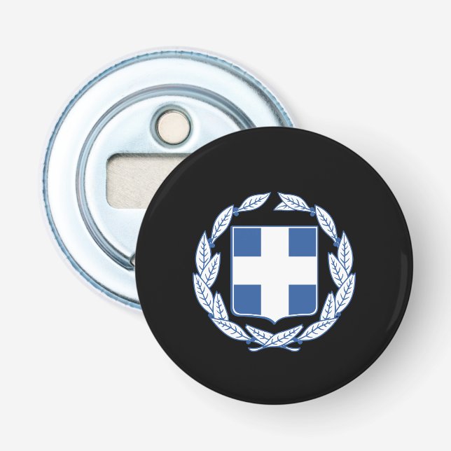Greek coat of arms bottle opener (Front)