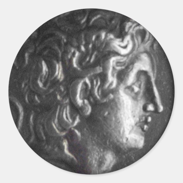 Greek Coin Sticker (Front)