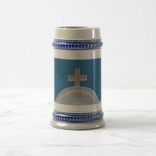 Greek Cross Beer Stein
