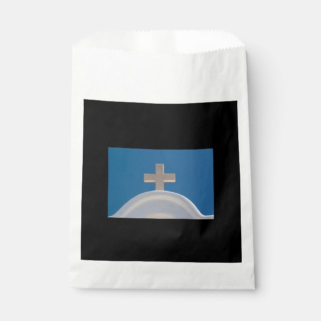 Greek Cross Favour Bag (Front)