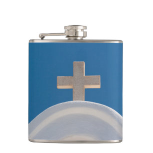 Greek Cross Hip Flask