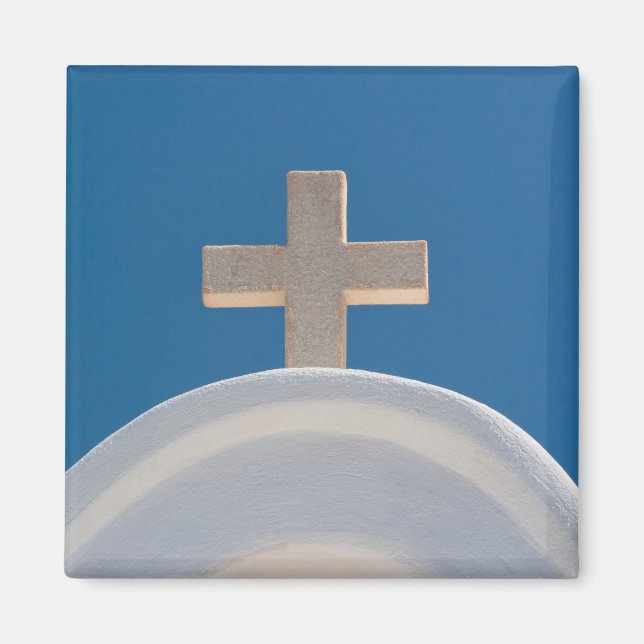 Greek Cross Magnet (Front)
