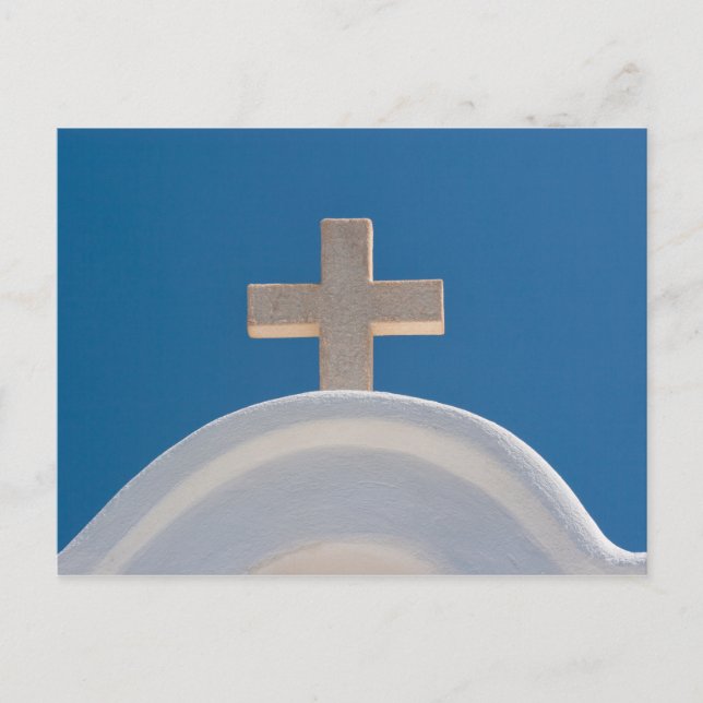 Greek Cross Postcard (Front)
