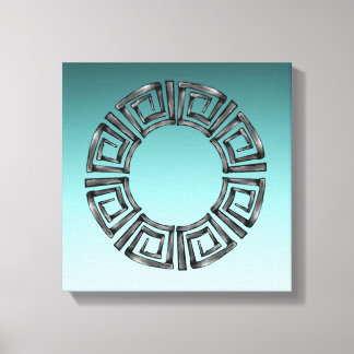 Greek Design Canvas Print