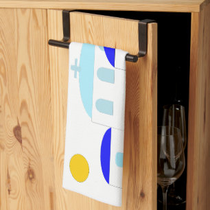 Greek Design Just Add Text Kitchen Towel