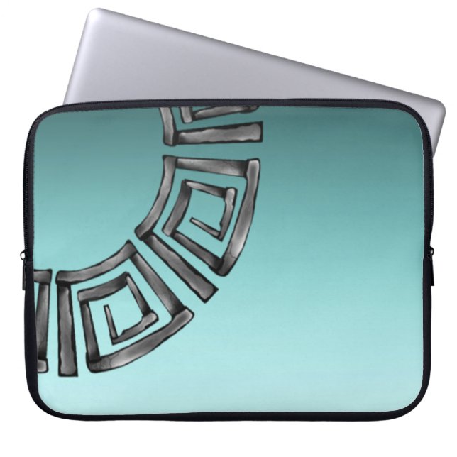 Greek Design Laptop Sleeve (Front)