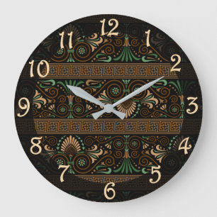 Greek Design   Large Clock