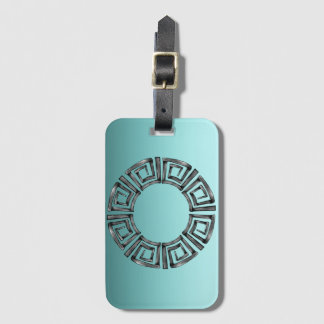 Greek Design Luggage Tag