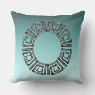 Greek Design Outdoor Pillow