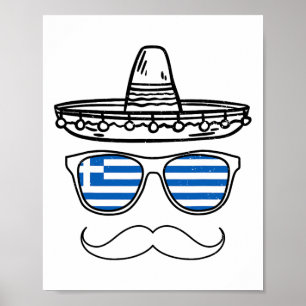 Greek Easter Sungles Mexican Cinco De Mayo 2024 Poster