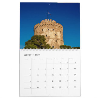 Greek Emotions 2026 Calendar