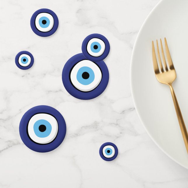 Greek Evil Eye Confetti (Group)