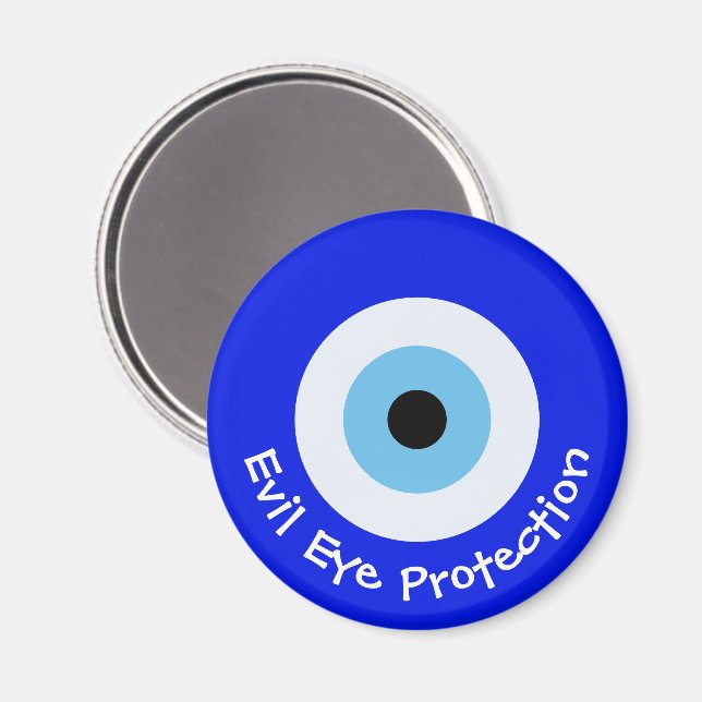 Greek Evil Eye Magnet (Front/Back)