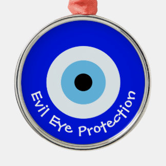 Greek Evil Eye Metal Ornament