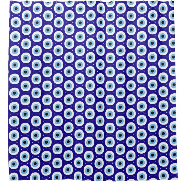 Greek Evil Eye Pattern Distressed Design (Front)