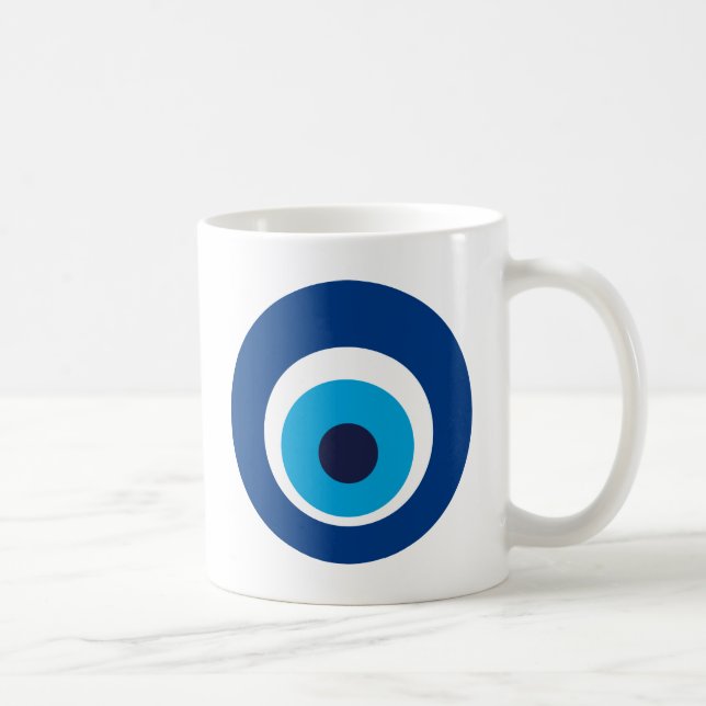 Greek eye coffee mug (Right)