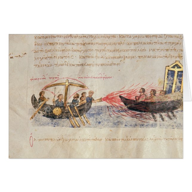 Greek fire (vellum) (Front Horizontal)
