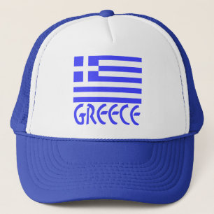 Greek Flag and Greece Trucker Hat