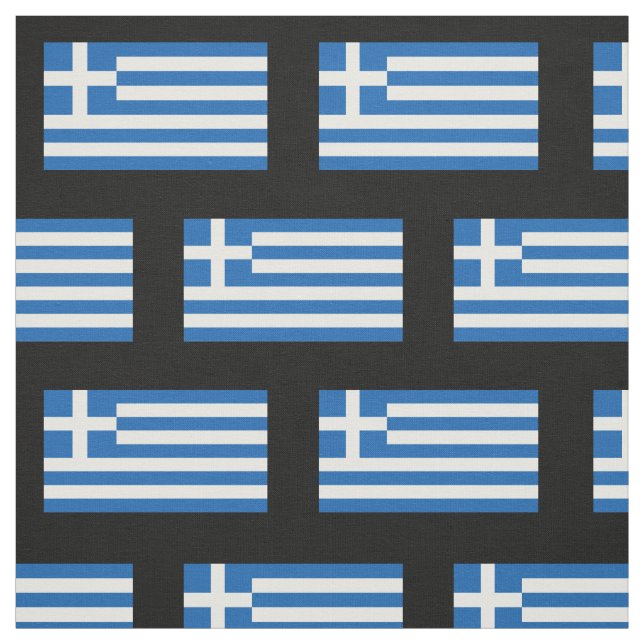 Greek Flag Fabric (Swatch)