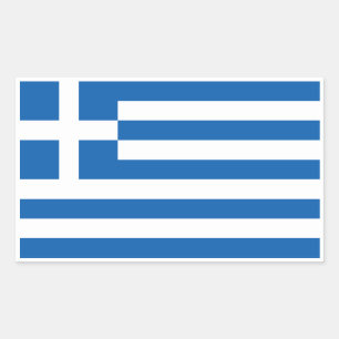 Greek Flag, Flag of Greece Sticker