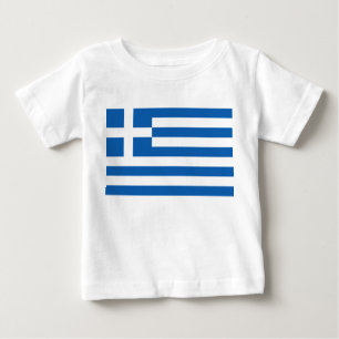 Greek Flag (Greece) Baby T-Shirt