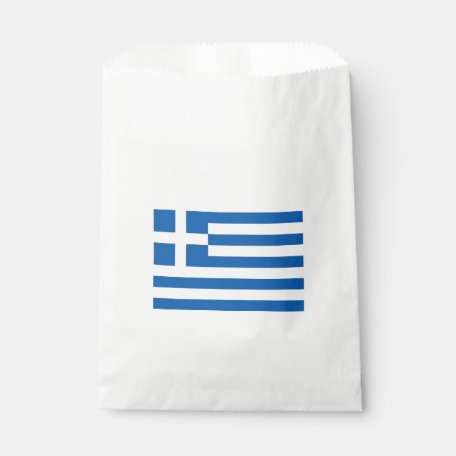 Greek Flag (Greece) Favour Bag (Front)