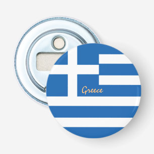 Greek Flag & Greece party /sports drink  Bottle Opener