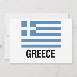 GREEK FLAG INVITATION