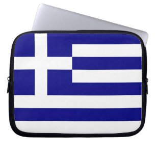 Greek Flag Laptop Sleeve