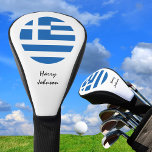 Greek Flag & Monogrammed Golf Clubs Covers Greece<br><div class="desc">GOLF Head Covers: Greece & Greek Flag monogrammed name,  golf games - love my country,  travel,  holiday,  golfing patriots / sport fans</div>