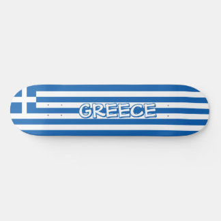 Greek Flag Skateboard