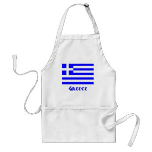 Greek Flag Standard Apron