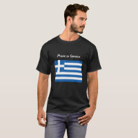 Greek flag T-Shirt with 'Made in Greece'